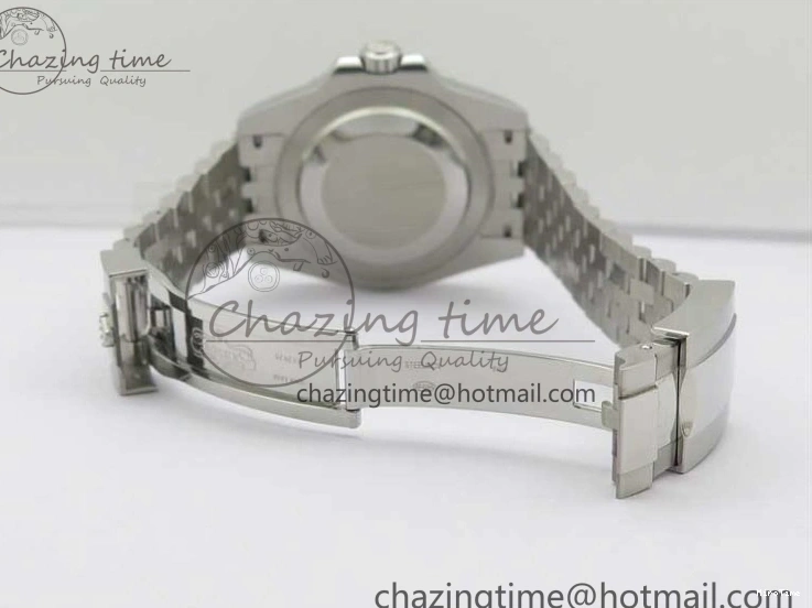 MiroTime 0401 GMT-Master II White Blue Diamonds Bezel 904L Steel GMF Best Edition Black Dial On Jubilee Bracelet SA3285 CHS V Original 2579